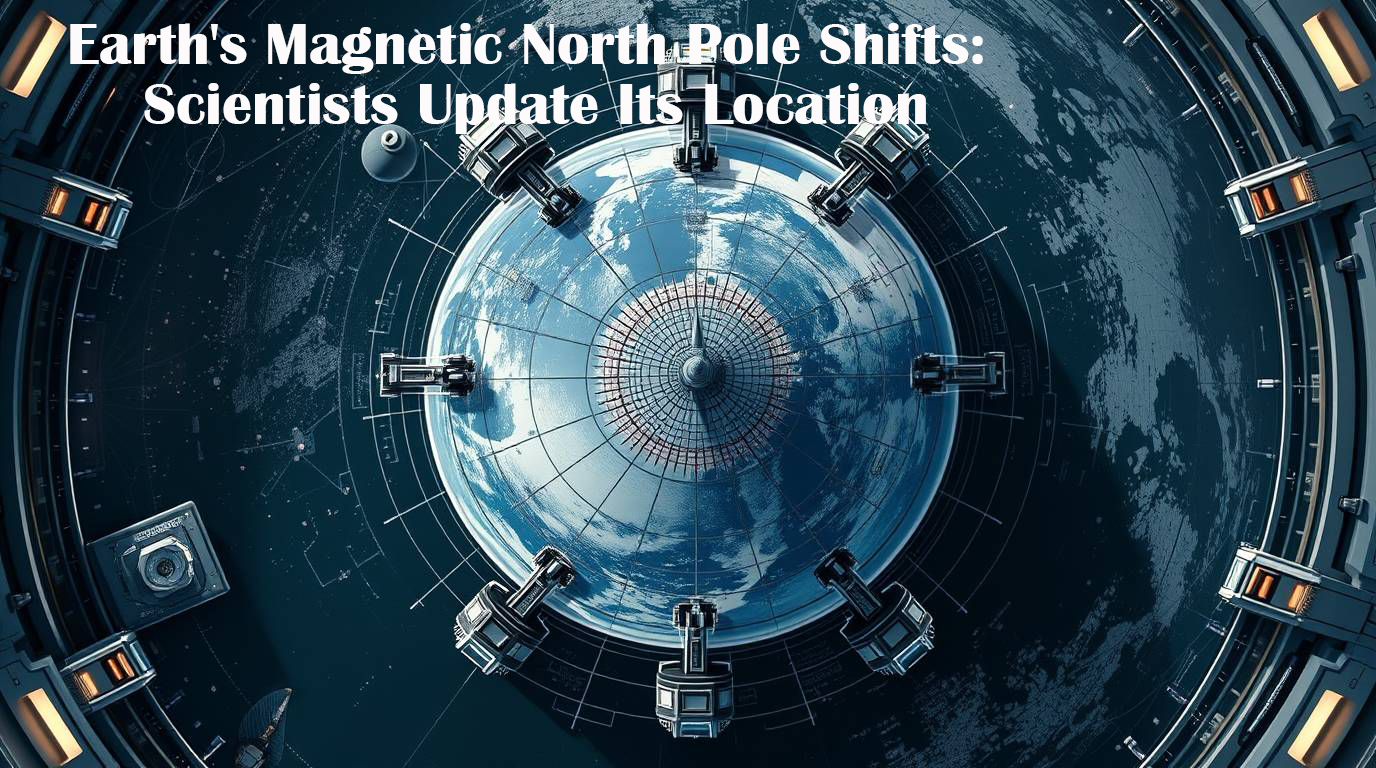 Earth’s Magnetic North Pole Shifts: Scientists Update Its Location