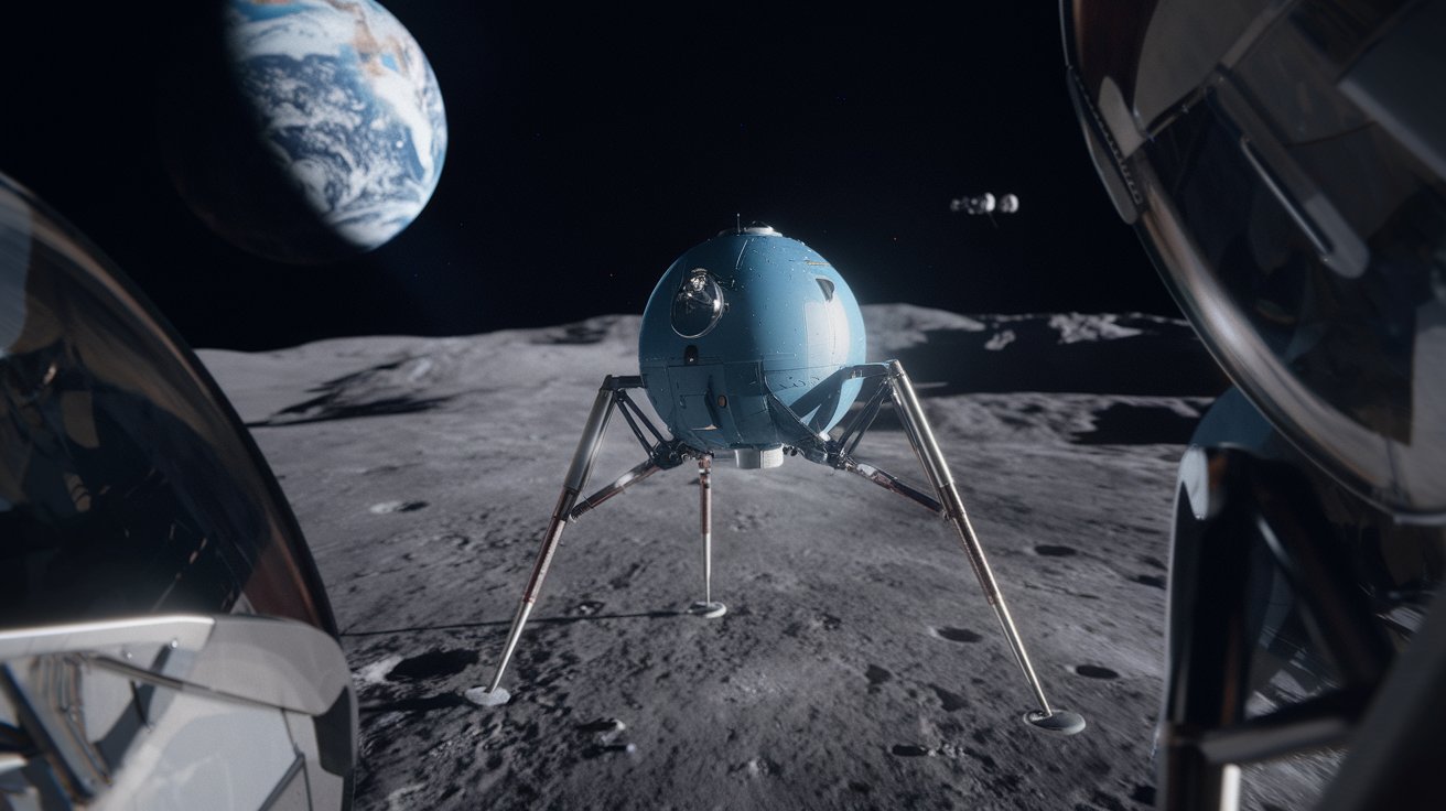 Blue Ghost Spacecraft Captures Lunar Close-Ups Ahead of Historic Landing