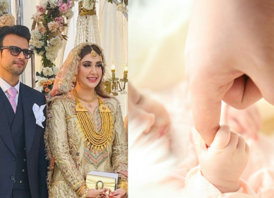 Usman Mukhtar welcomes his newborn baby girl