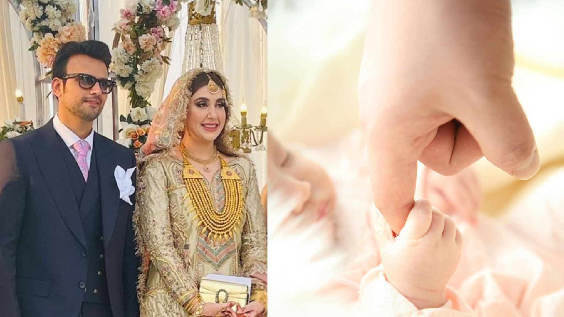 Usman Mukhtar welcomes his newborn baby girl