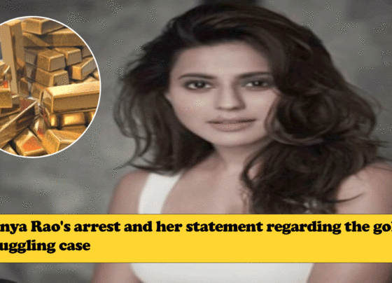 Actor Ranya Rao Told Police After Her Arrest